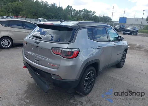 2021 Jeep Compass Trailhawk 4X4 from USA, damaged, VIN 3C4NJDDBXMT564947